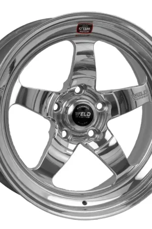 Hot Picks Weld S71 18x9.5 / 5x4.5 BP / 7.2in. BS Polished Wheel (Low Pad) - Non-Beadlock