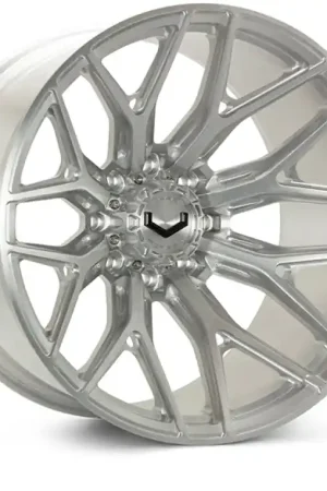 Get Yours Vossen VFX-03 22x10 - 8x180 - ET18 - Super Deep - 124.3 - Brushed Gloss Clear Wheel