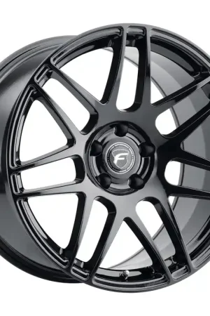 Weekend Sale Forgestar F14 19x11 / 6x114.3 BP / ET43 / 7.7in BS Gloss Black Wheel