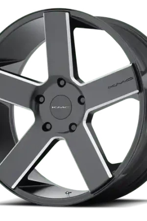 Save Now KM690 22X9 6X5.5 SG-BLK MILL 30MM