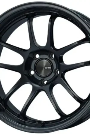 Free Returns Enkei PF01EVO 17x9.5 35mm Offset 5x114.3 75mm Bore Matte Black Wheel Special Order / No Cancel