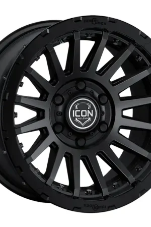 ICON Recon Pro 17x8.5 8 x 170 6mm Offset 5in BS Satin Black Wheel Exclusive