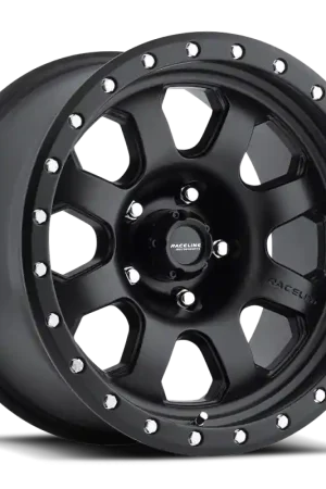 Raceline 929B Avenger 17x9in / 5x139.7 BP / -12mm Offset / 107.95mm Bore - Satin Black Wheel Original