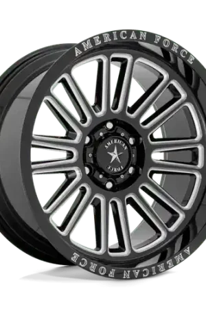 Professional Grade AC003 22X10 6X135 G-BLK-MILL -18MM
