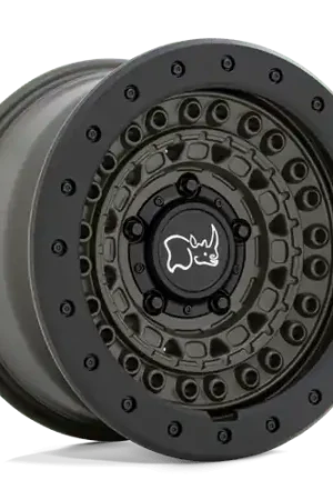 Hassle-Free Returns BARRICADE 17X8.5 5X4.5 76 OD-GRN-BLK -18