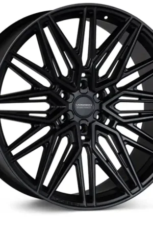 Vossen HF6-5 24x10 / 6x135 / ET25 / Deep Face / 87.1 - Satin Black Wheel Big Sale