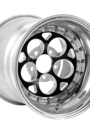 Weekend Sale Weld Magnum III 15x5 / 5x4.75 BP / 2.5in. BS Black Wheel - Non-Beadlock