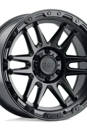 BRAPC 17X8.5 6X135 M-BLK 0MM Fan Favorite