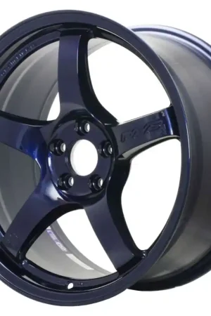 Gram Lights 57CR 18x9.5 +22 5x114.3 Eternal Blue Pearl Wheel Express Delivery