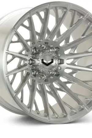 Weekend Sale Vossen VFX-02T 24x12 - 6x139.7 - ET44 - Ultra Deep - 78.1 - Brushed Gloss Clear Wheel