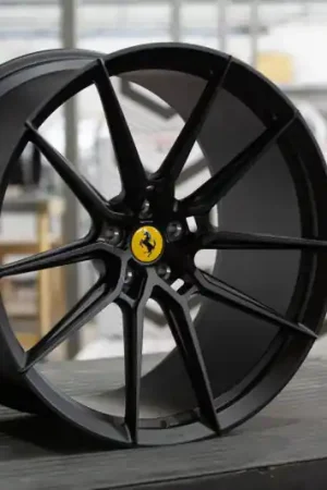 Vossen x Novitec NF9 21x10 - 5x114.3 BP - ET32 - Satin Black Ferrari 812 Superfast/GTS Front Wheel New Release