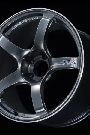 Limited Edition Advan TC4 18x8 +42 5x112 Racing Gun Metallic and Ring Wheel