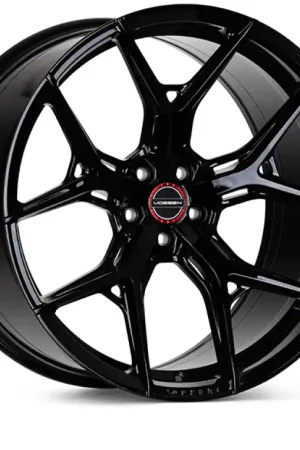 Vossen HF-5 21x9.5 / 5x130 / ET53 / Flat Face / 71.6 - Gloss Black Wheel Certified