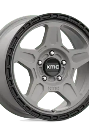 Weekend Sale KM721 16X7.5 5X4.5 S-GRAY BLK LP 30MM
