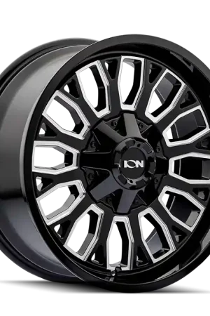 Secure Checkout ION Type 152 20x9 / 6x139.7 BP / 0mm Offset / 106mm Hub Black/Milled Wheel