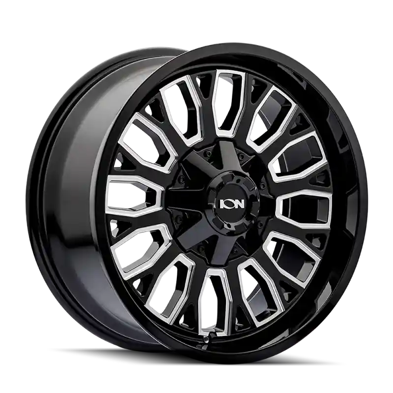 Secure Checkout ION Type 152 20x9 / 6x139.7 BP / 0mm Offset / 106mm Hub Black/Milled Wheel
