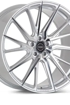 Budget Vossen HF-4T 22x10.5 / 5x120 / ET38 / Deep Face / 72.56 - Silver Polished - Right Wheel