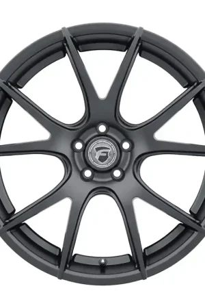 Order Now Forgestar CF5V 19x9 / 5x120 BP / ET38 / 6.5in BS Satin Black Wheel