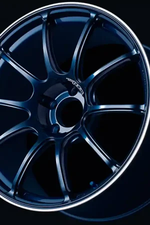 In Demand Advan RZII 17x7.5 / +45 Offset / 5x100 / 63mm Bore / Racing Indigo Blue and Ring