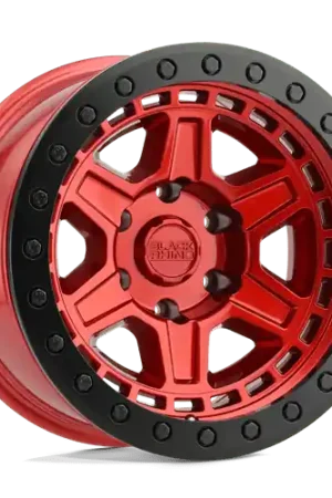 In Demand BR RENO 20X9.5 6X114 +18 76 CNDY RED BLK