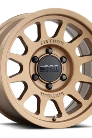 Affordable Method MR703 17x9 / -12mm Offset / 130.81mm Bore / 8x6.5 BP / 4.8in BS - Method Bronze Wheel