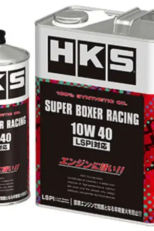 Limited Offer HKS SUPER BOXER RACING OIL 10W-40 4L
