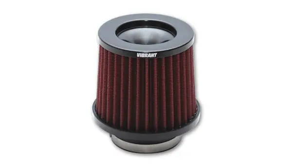Vibrant The Classic Performance Air Filter (5.25in O.D. Cone x 5in Tall x 3in inlet I.D.) Genuine