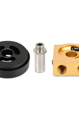 Mishimoto FR-S/BR-Z/GT86 Thermostatic Sandwich Plate and Adapter Gold Holiday Sale