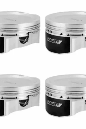 Manley 04+ Subaru WRX STi (EJ257) STD Stroke 99.55mm +.05mm Bore 8.5:1 Dish Piston and Ring Set Limited Edition