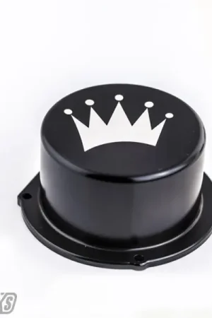 Turbo XS 15-16 Subaru WRX Billet Aluminum Vacuum Pump Cover - Black Fast Shipping