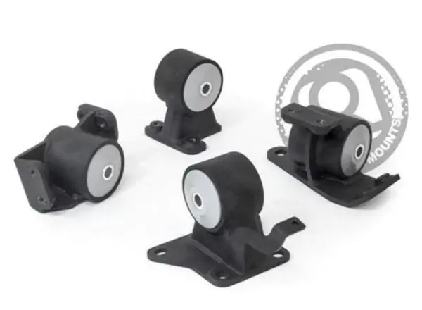 Free Delivery Innovative 90-99 Toyota MR2 5S/3S Black Steel Mounts 60A Bushings