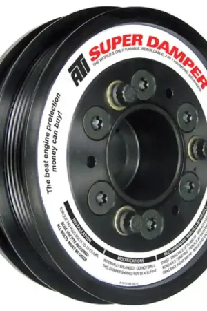 ATI Damper - 6.10in - Alum - 4 & 5 Grv - Acura Nsx 3.0L - 600 HP or Less - 1Pc Final Sale