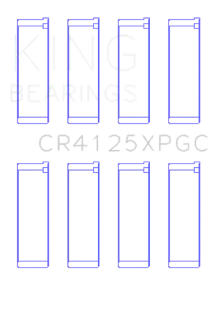 Sale King Engine Bearings Subaru EJ20/EJ22/EJ25 pMaxKote Performance Rod Bearing Set - Size STDX
