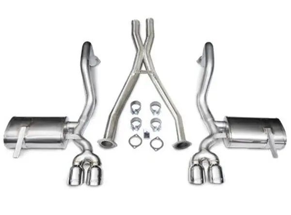 Corsa 1997-2004 Chevrolet Corvette C5 Z06 5.7L V8 Polished Xtreme Cat-Back + XO Exhaust Popular