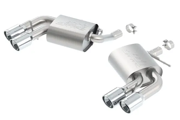 Borla 2016 Chevy Camaro V6 AT/MT S-Type Rear Section Exhaust w/o Dual Mode Valves Same Day Shipping