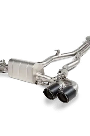 Akrapovic 2021 BMW M8/M8 Competition (F91/F92) Evolution Line Cat Back (Titanium) w/Carbon Tips Seasonal Sale