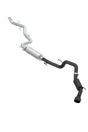 MBRP 2024 Toyota Tacoma 2.4L (Excl Leaf Spring) 3in Cat-Back Single Exit Blk-Coated Aluminized Steel Mega Sale