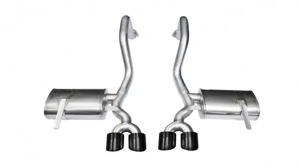 Buy Online Corsa 1997-2004 Chevrolet Corvette C5 Z06 5.7L V8 Black Xtreme Axle-Back Exhaust