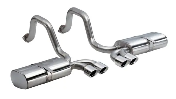 Best Seller Corsa 1997-2004 Chevrolet Corvette C5 Z06 5.7L V8 Polished Sport Axle-Back Exhaust