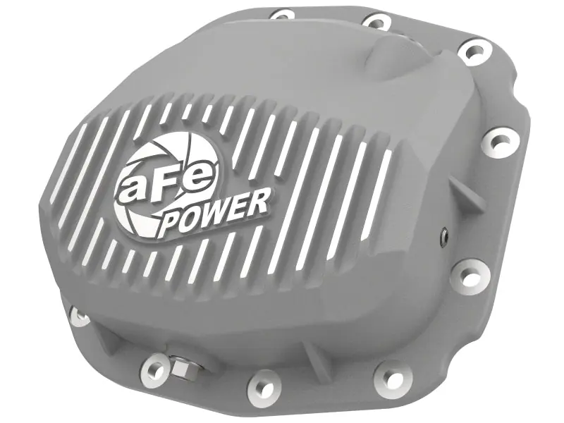 aFe Street Series Rear Differential Cover Raw w/ Fins 15-19 Ford F-150 (w/ Super 8.8 Rear Axles) Exclusive