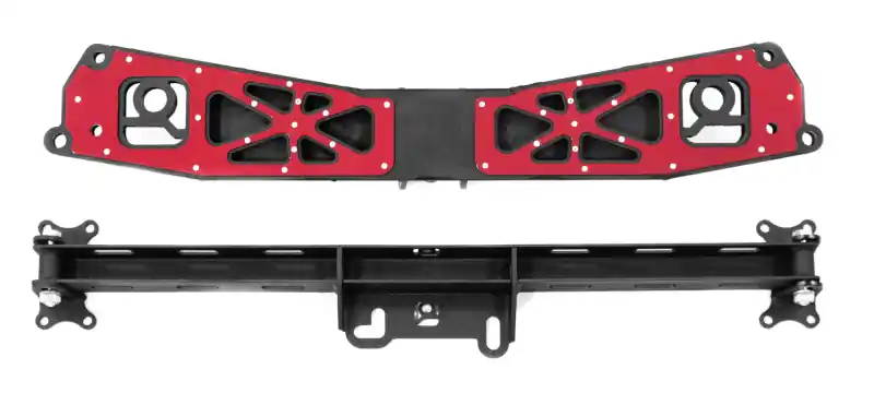 Crafted Innovative AWD Rear Diff Mount Kit - EG/DC (Standard - Black/Red)