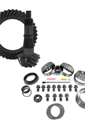 Yukon 9.5in GM 4.56 Rear Ring & Pinion Install Kit Axle Bearings and Seals Super Sale