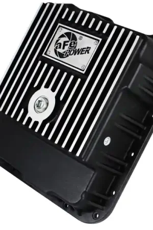 Trusted Brand aFe Transmission Pan (Black w/ Machined Fins) GM Trucks 99-16 (4L60-E/4L60E/4L65E/4L70E/4L75E)