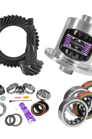 Fan Favorite Yukon 9.75in Ford 3.73 Rear Ring & Pinion Install Kit 34 Spline Positraction Axle Bearings