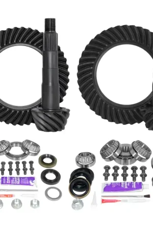 Yukon Ring & Pinion Gear Kit Front & Rear for Toyota 8/8IFS Diff (w/Factory Locker) 5.29 Ratio Latest