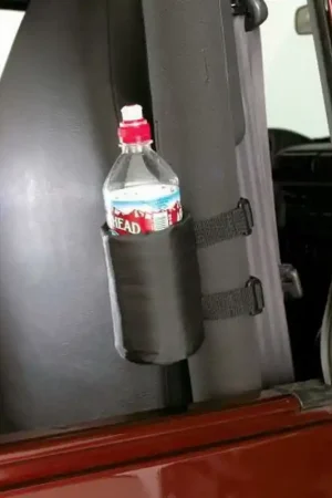 Rampage 1999-2019 Universal Roll Bar Drink Cup Holders - Black Holiday Sale