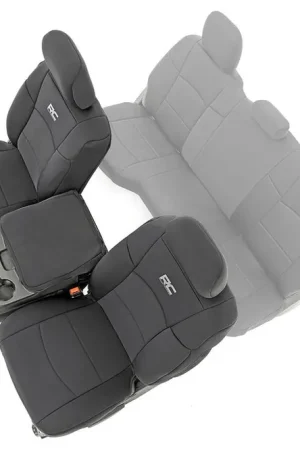 Seat Covers Bucket Seats Front Row Ram 2500 2WD/4WD (19-23) Rough Country In Demand