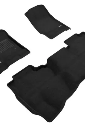 Super Sale 3D MAXpider 14-18 GMC Sierra 1500 Double Cab Elegant Black R1 R2