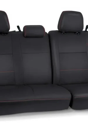 PRP 2016+ Toyota Tacoma Rear Bench Cover Double Cab - Black with Red Stitching Sale