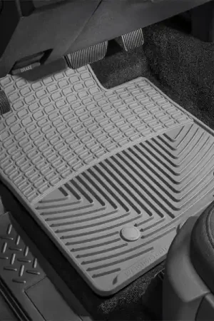 Trusted Brand WeatherTech 2016+ Toyota Tacoma Access/Double Cab (A/T Only) Front Rubber Mats - Grey
